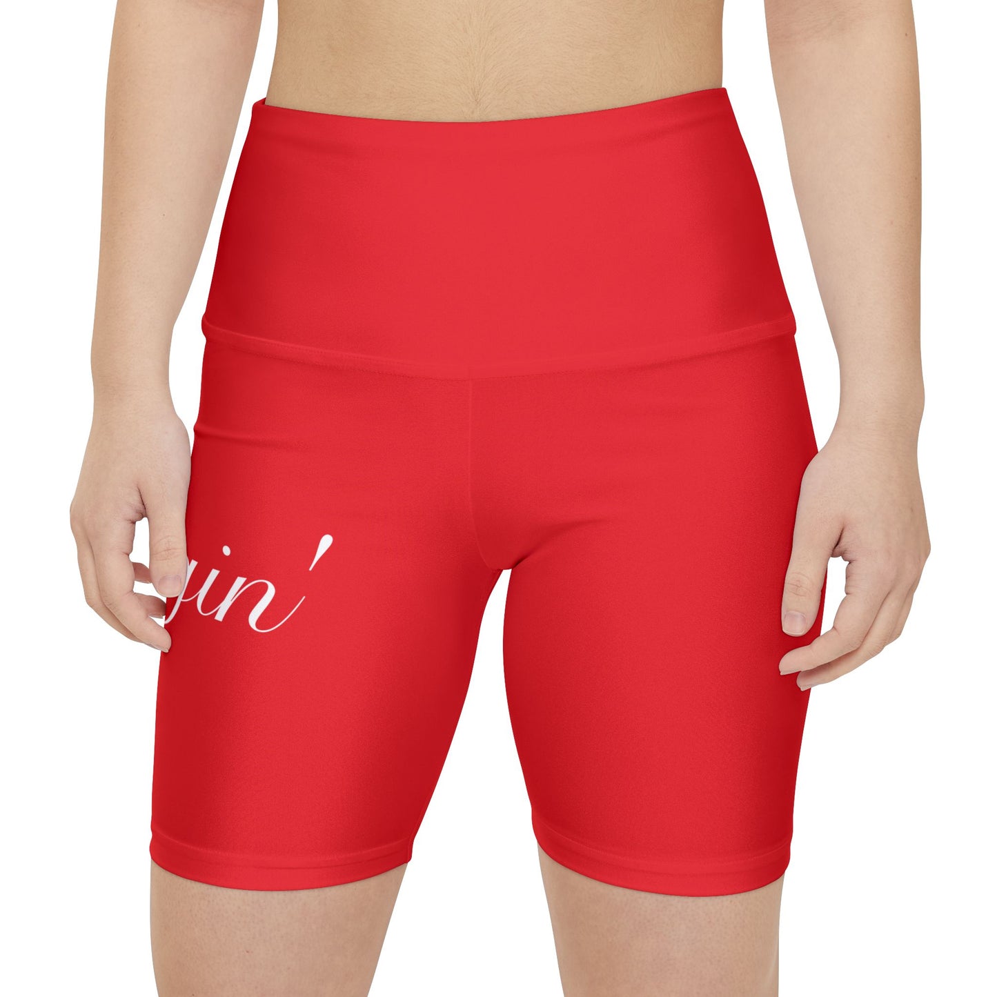 Youngin' Biker Short RED