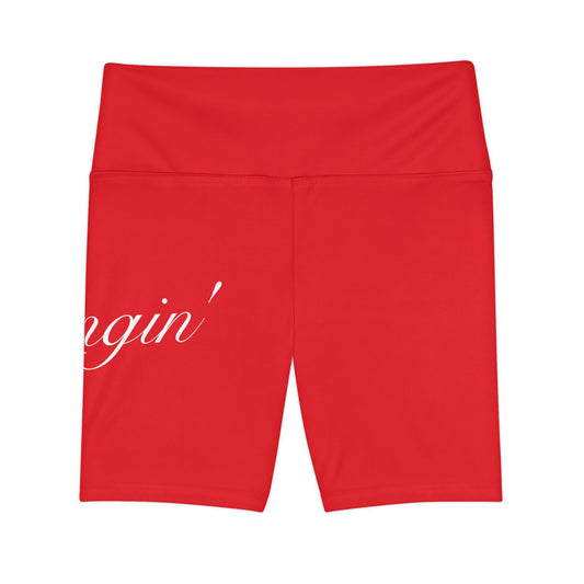 Youngin' Biker Short RED